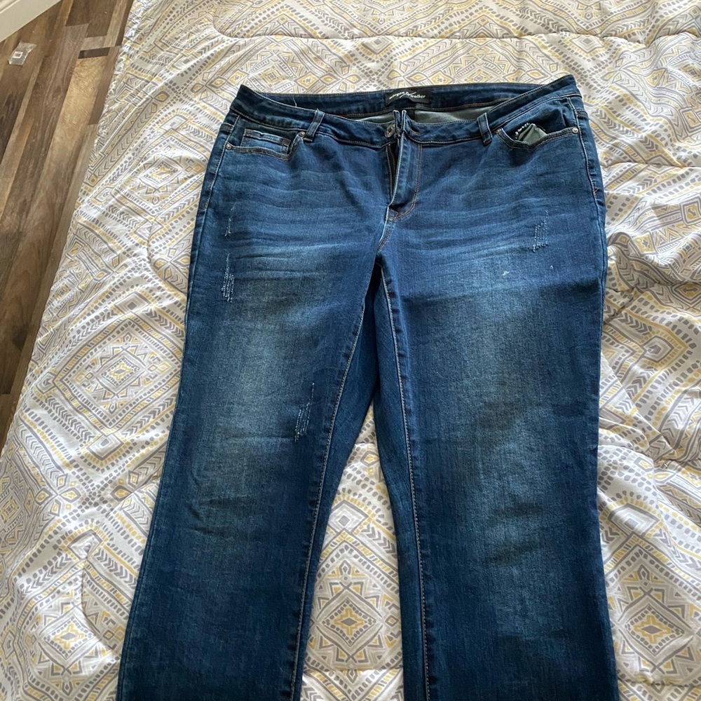 Morgan walker size 18 blue jeans